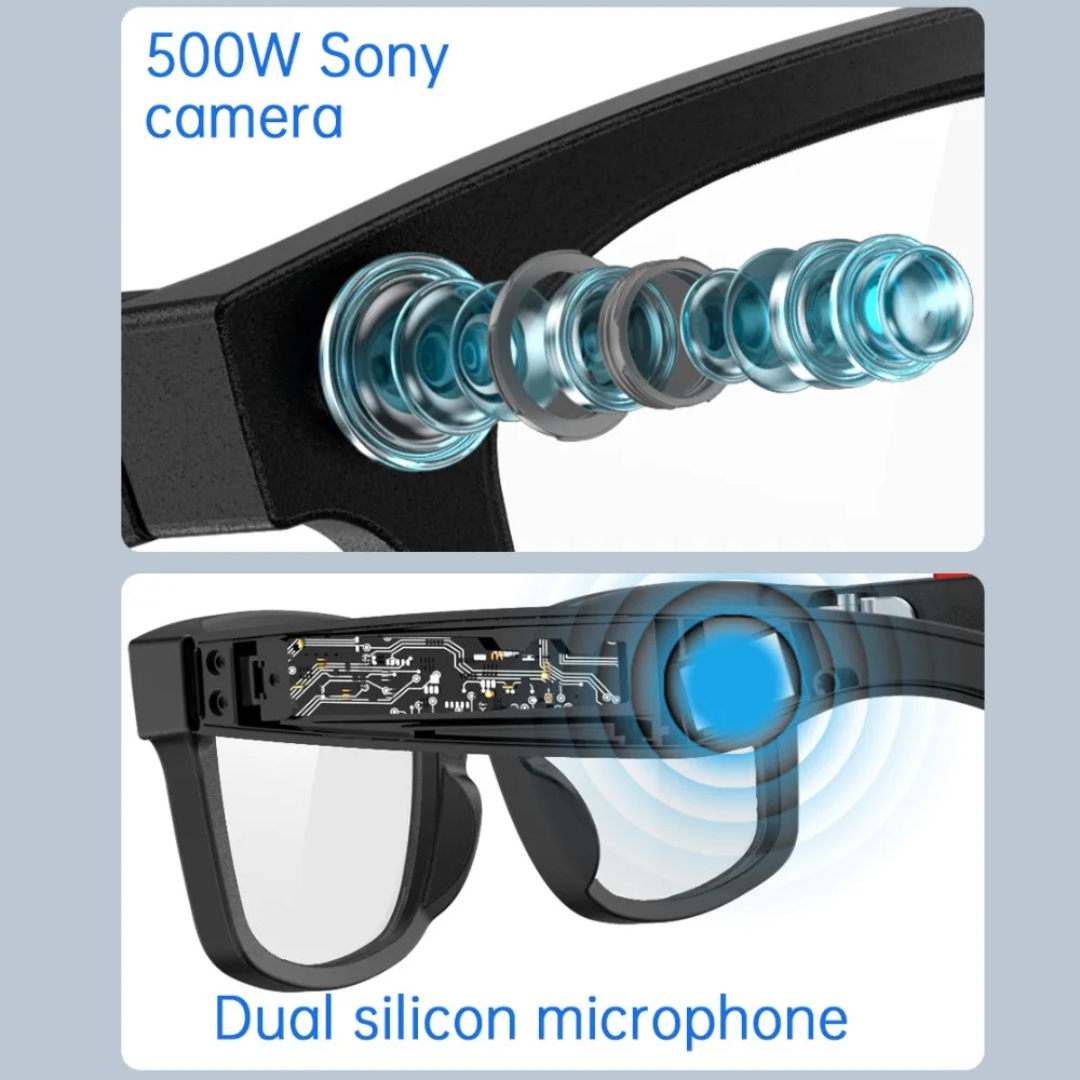 S2 MAX AKILLI GÖZLÜK Mavi Renk