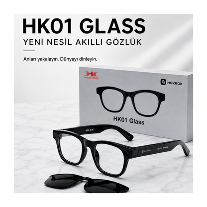 RABEE HK01 Glass kameralı akıllı gözlük, ürün görseli