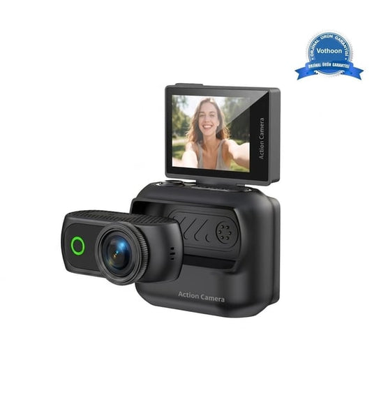 TeMoCam X1 – 1080P Mini Vlog & Aksiyon Kamerası