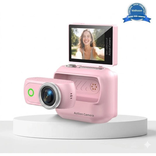 TeMoCam X1 – 1080P Mini Vlog & Aksiyon Kamerası