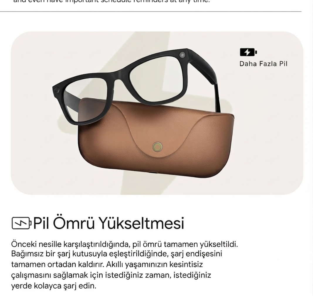 MT5 ULTRA AKILLI GÖZLÜK Siyah