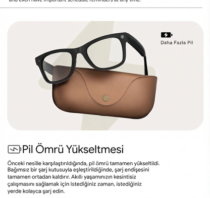 MT5 ULTRA AKILLI GÖZLÜK Siyah