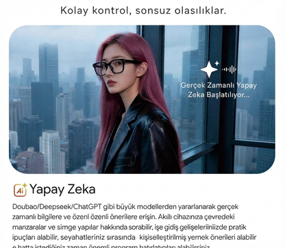 MT5 ULTRA AKILLI GÖZLÜK Siyah