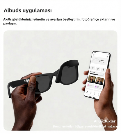 MT5 ULTRA AKILLI GÖZLÜK Siyah