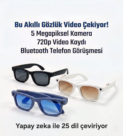 S2 MAX AKILLI GÖZLÜK Beyaz Renk