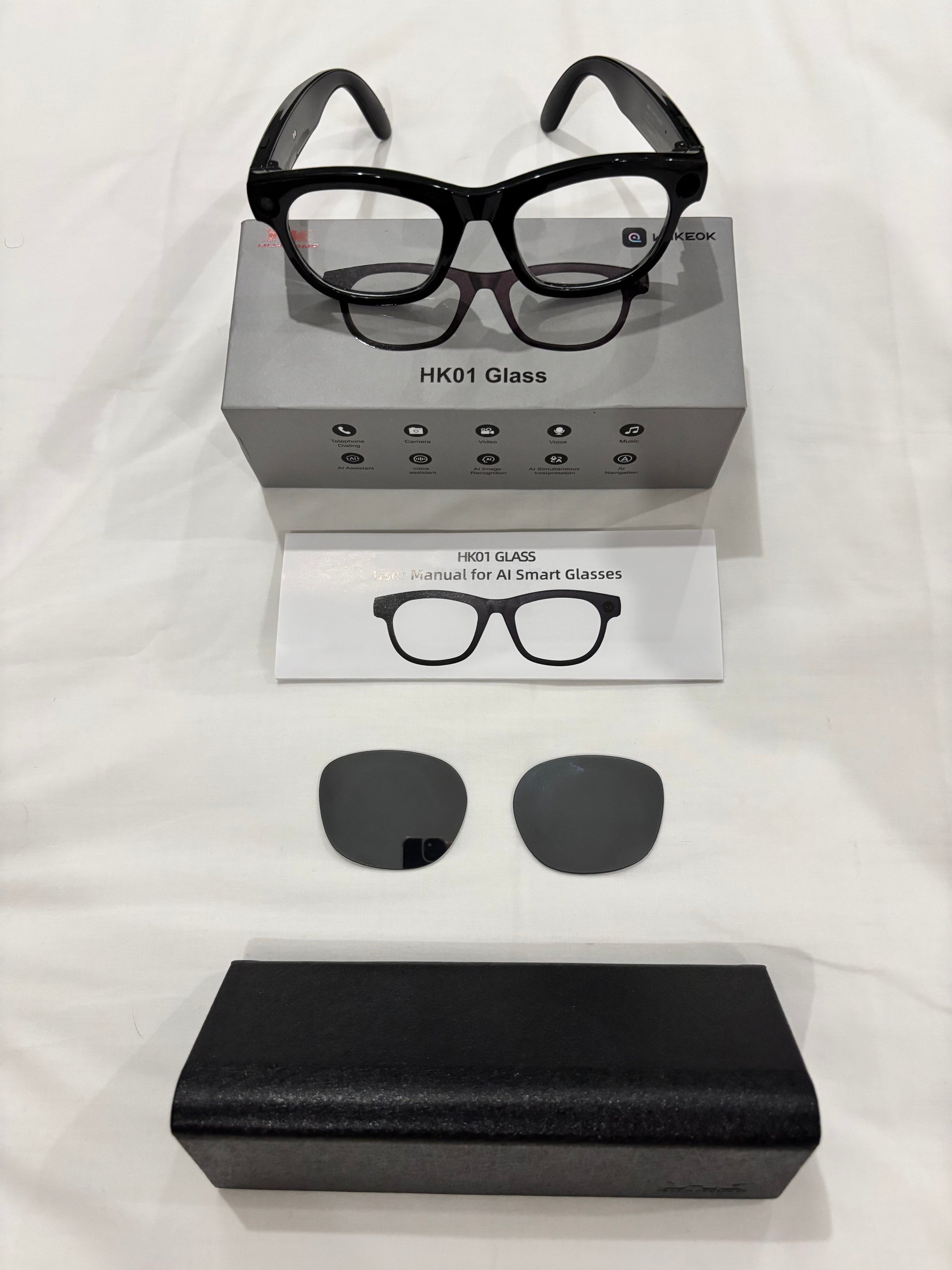 RABEE HK01 Glass kameralı akıllı gözlük, ek görsel 1
